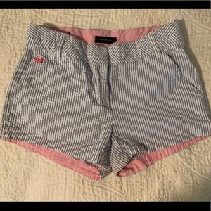 Southern marsh seersucker shorts size 2